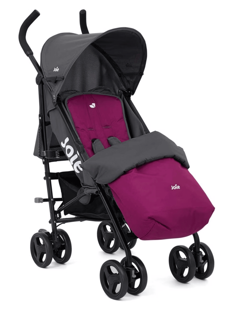 Joie Nitro Baby Stroller Reversible Footmuff Rosy & Sea Joie Mama's Joy