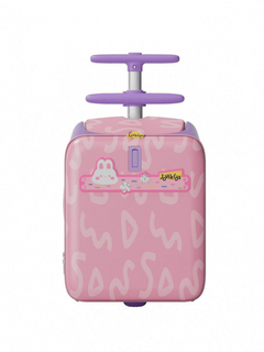 JoviKids 3-in-1 Ride On Luggage – JoyRide Kids Suitcase & Stroller - Pink Jovikids Mama's Joy