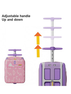 JoviKids 3-in-1 Ride On Luggage – JoyRide Kids Suitcase & Stroller - Pink Jovikids Mama's Joy