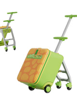 JoviKids 3-in-1 Ride On Luggage – JoyRide Kids Suitcase & Stroller- Green Jovikids Mama's Joy