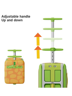 JoviKids 3-in-1 Ride On Luggage – JoyRide Kids Suitcase & Stroller- Green Jovikids Mama's Joy