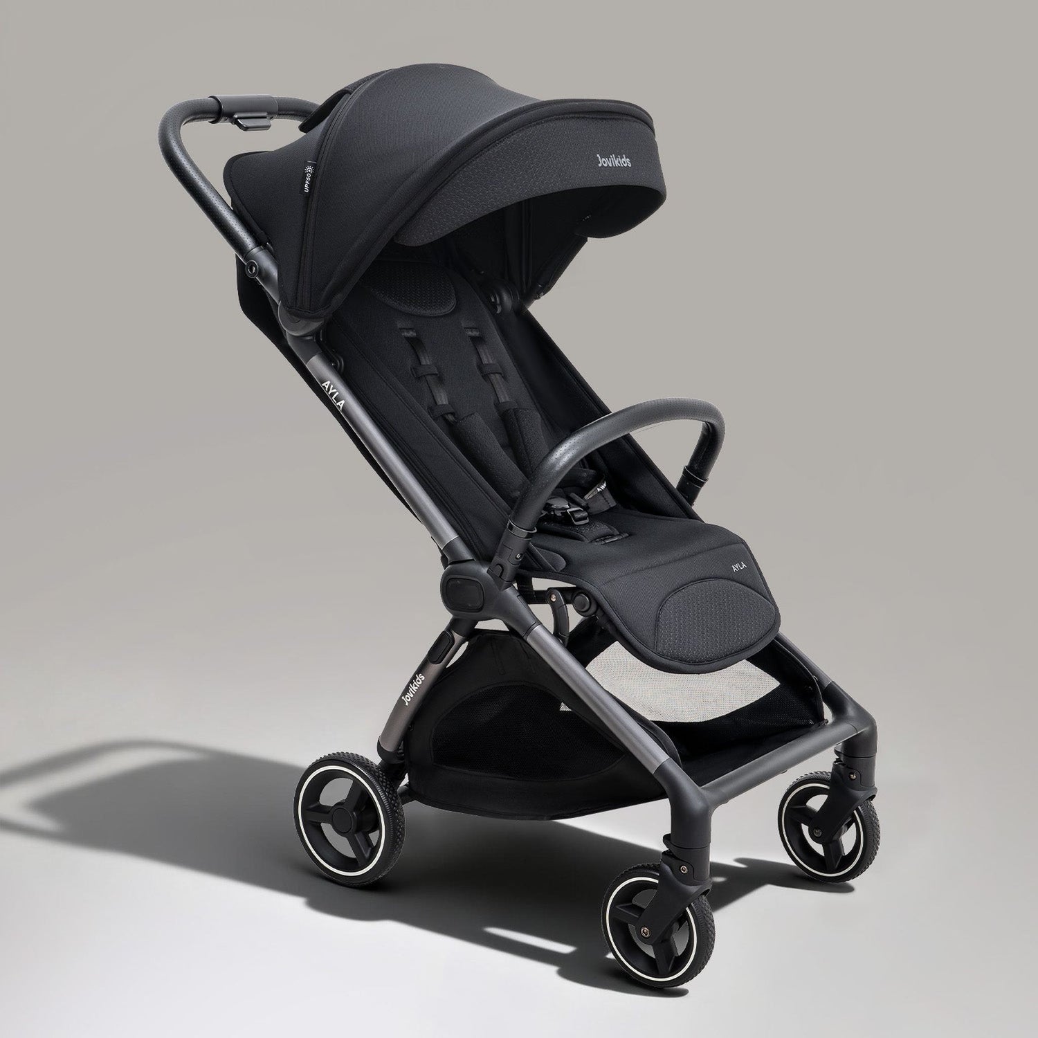 JoviKids Ayla Pushchair Lightweight, Compact & Travel-Friendly - Black Jovikids Mama's Joy