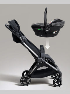 JoviKids Ayla Pushchair Lightweight, Compact & Travel-Friendly - Black Jovikids Mama's Joy