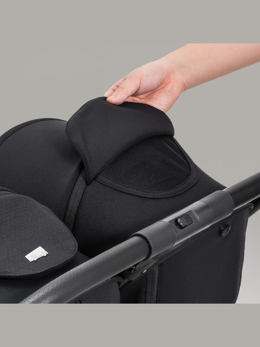 JoviKids Ayla Twin Pushchair – Lightweight Double Stroller with Compact Fold Black Jovikids Mama's Joy