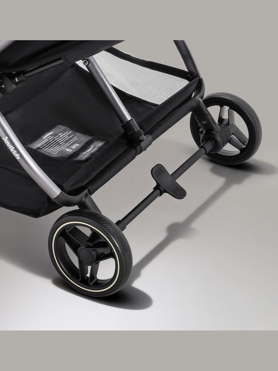 JoviKids Ayla Twin Pushchair – Lightweight Double Stroller with Compact Fold Black Jovikids Mama's Joy