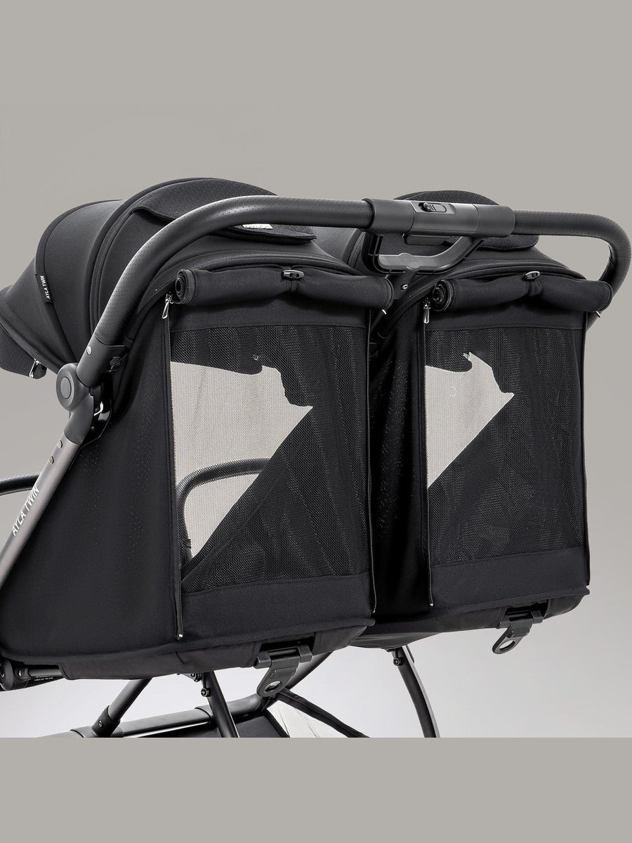 JoviKids Ayla Twin Pushchair – Lightweight Double Stroller with Compact Fold Black Jovikids Mama's Joy