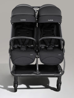 JoviKids Ayla Twin Pushchair – Lightweight Double Stroller with Compact Fold Black Jovikids Mama's Joy
