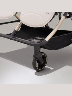 JoviKids Ayla Twin Pushchair – Lightweight Double Stroller with Compact Fold Beige Jovikids Mama's Joy