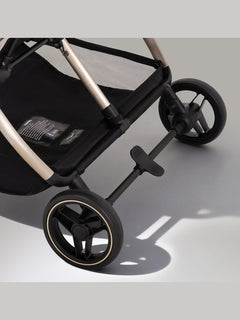 JoviKids Ayla Twin Pushchair – Lightweight Double Stroller with Compact Fold Beige Jovikids Mama's Joy