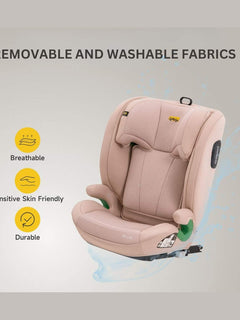 JoviKids Leon ISOFIX Booster Car Seat R129 i-Size Group 2/3 15 Months to 12 Years Rosewood Jovikids Mama's Joy