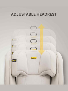 JoviKids Leon ISOFIX Booster Car Seat R129 i-Size Group 2/3 15 Months to 12 Years Milkstone Jovikids Mama's Joy