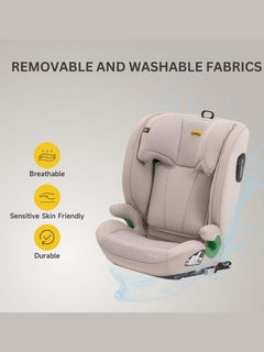 JoviKids Leon ISOFIX Booster Car Seat R129 i-Size Group 2/3 15 Months to 12 Years Milkstone Jovikids Mama's Joy