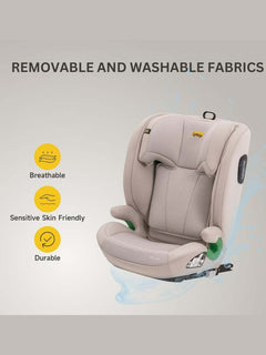 JoviKids Leon ISOFIX Booster Car Seat R129 i-Size Group 2/3 15 Months to 12 Years Milkstone Jovikids Mama's Joy