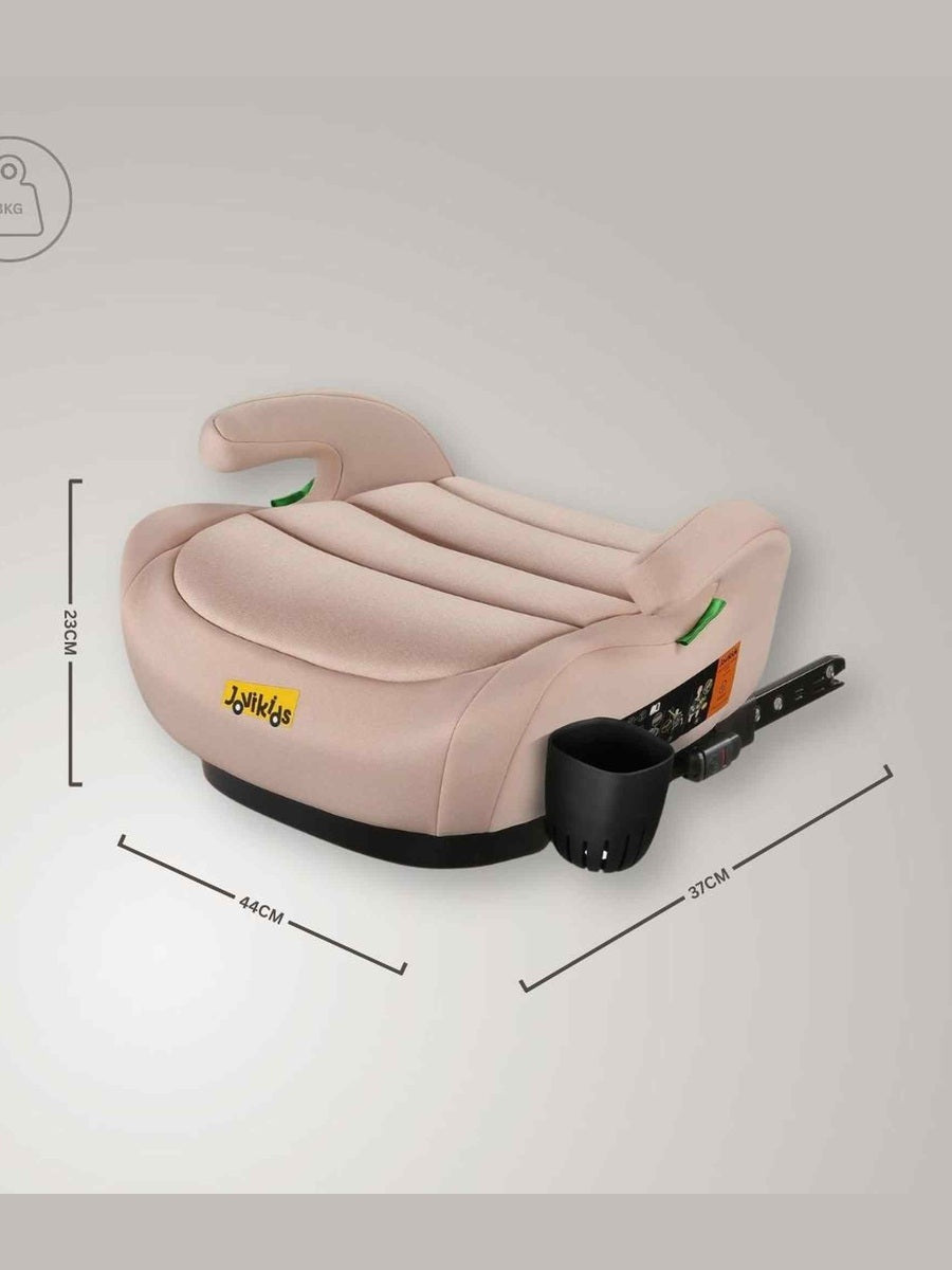JoviKids Ohho+ i-Size Booster Seat for Car with ISOFIX and Cup Holder - Rosewood Jovikids Mama's Joy