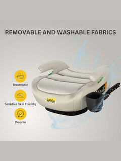 JoviKids Ohho+ i-Size Booster Seat with ISOFIX and Cup Holder 6–12 Years - Milkstone Jovikids Mama's Joy