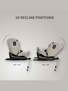 JoviKids Ranger 2 i-Size Car Seat with Leg Extension Cushion - Milkstone Jovikids Mama's Joy