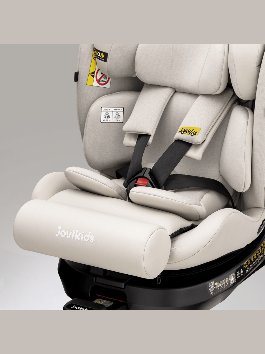 JoviKids Ranger 2 i-Size Car Seat with Leg Extension Cushion - Milkstone Jovikids Mama's Joy