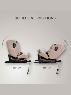 JoviKids Ranger 2 i-Size Car Seat with Leg Extension Cushion - Rosewood Jovikids Mama's Joy