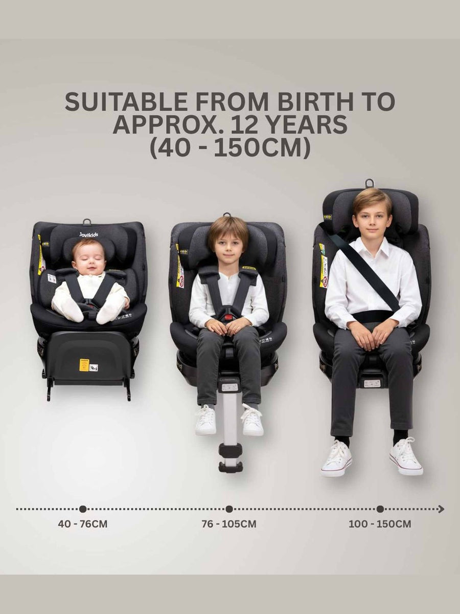 JoviKids Ranger 2 i-Size Car Seat with Leg Extension Cushion - Twilight Jovikids Mama's Joy