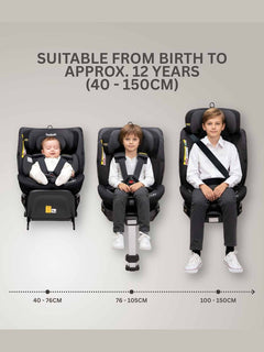 JoviKids Ranger 2 i-Size Car Seat with Leg Extension Cushion - Twilight Jovikids Mama's Joy