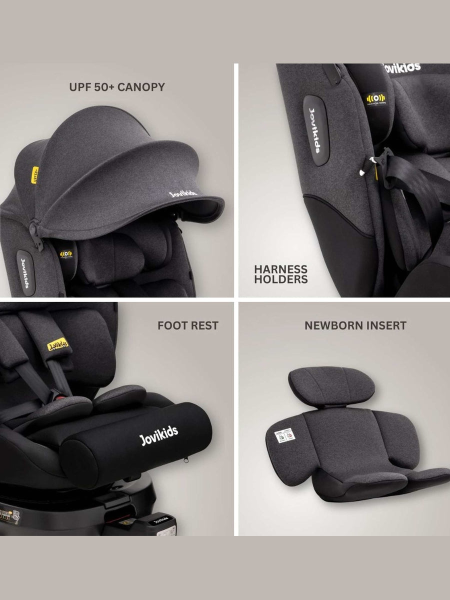 JoviKids Ranger 2 i-Size Car Seat with Leg Extension Cushion - Twilight Jovikids Mama's Joy