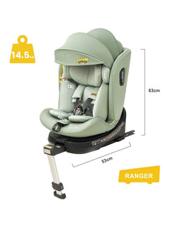 JoviKids Ranger Spin 360 Car Seat - Green Jovikids Mama's Joy