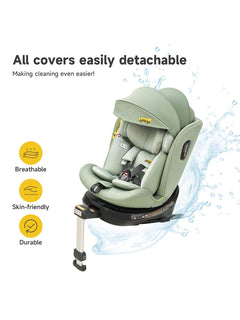 JoviKids Ranger Spin 360 Car Seat - Green Jovikids Mama's Joy