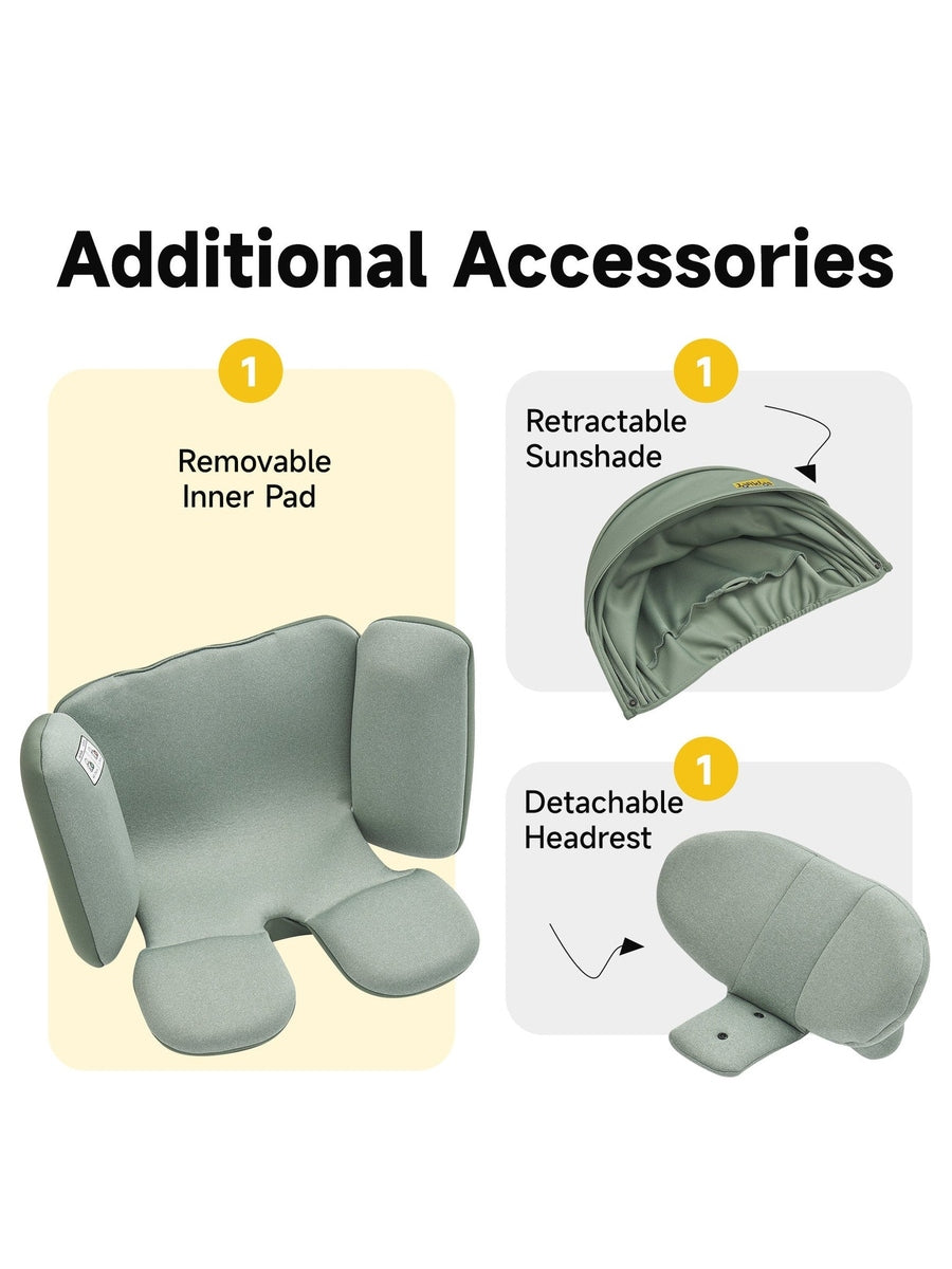 JoviKids Ranger Spin 360 Car Seat - Green Jovikids Mama's Joy