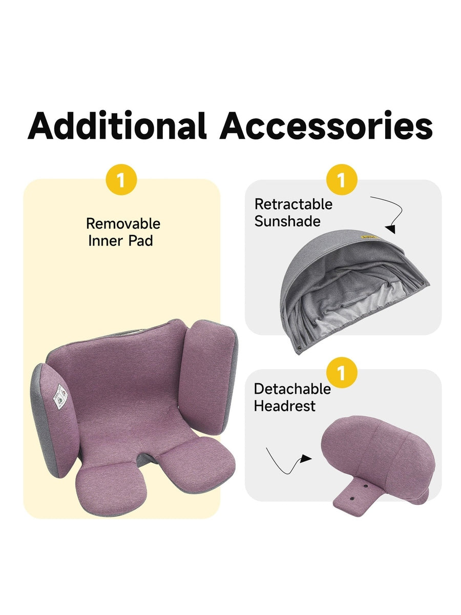 JoviKids Ranger Spin 360 Car Seat - Pink Jovikids Mama's Joy