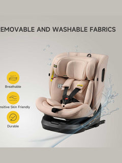 JoviKids Ranger TT 360 Spin ISOFIX Car Seat R129 i-Size Birth to 12 Years Rosewood Jovikids Mama's Joy