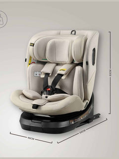 JoviKids Ranger TT 360 Spin ISOFIX Car Seat R129 i-Size Birth to 12 Years Milkstone Jovikids Mama's Joy