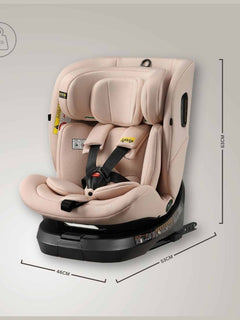 JoviKids Ranger TT 360 Spin ISOFIX Car Seat R129 i-Size Birth to 12 Years Rosewood Jovikids Mama's Joy