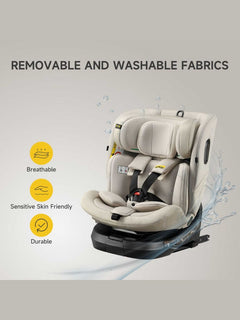 JoviKids Ranger TT 360 Spin ISOFIX Car Seat R129 i-Size Birth to 12 Years Milkstone Jovikids Mama's Joy