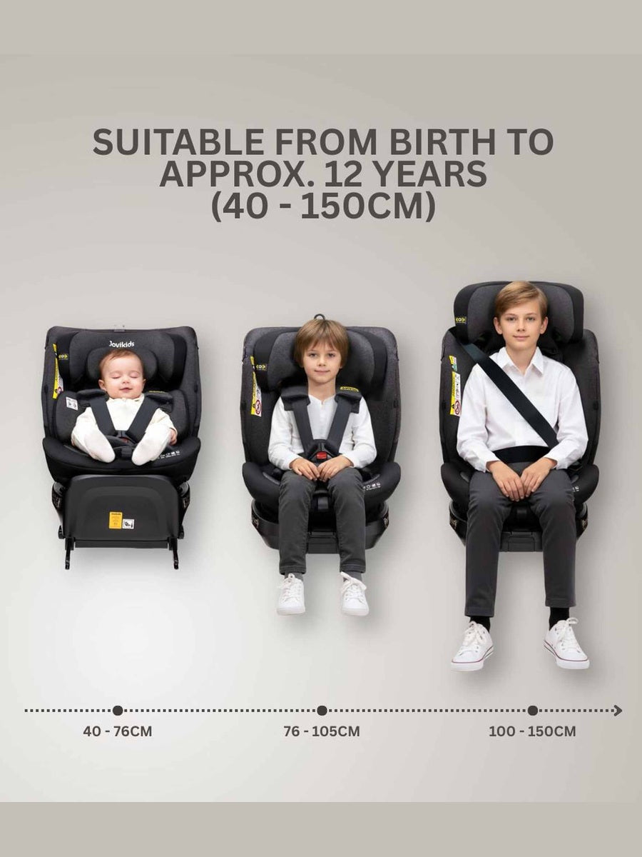 JoviKids Ranger TT 360 Spin ISOFIX Car Seat R129 i-Size Birth to 12 Years Twilight Jovikids Mama's Joy
