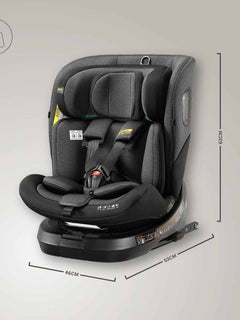 JoviKids Ranger TT Spin 360 Car Seat with ISOFIX - R129 i-Size Birth to 12 Years in Twilight Jovikids Mama's Joy