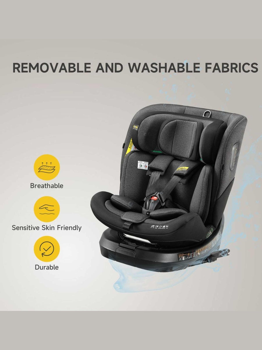 JoviKids Ranger TT Spin 360 Car Seat with ISOFIX - R129 i-Size Birth to 12 Years in Twilight Jovikids Mama's Joy