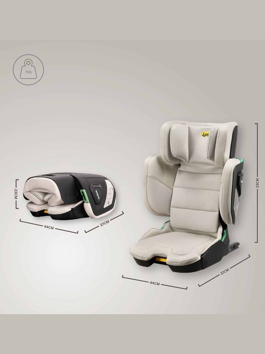 JoviKids Rober+ Folding i-Size Booster Car Seat 3–12 Years Milkstone Jovikids Mama's Joy