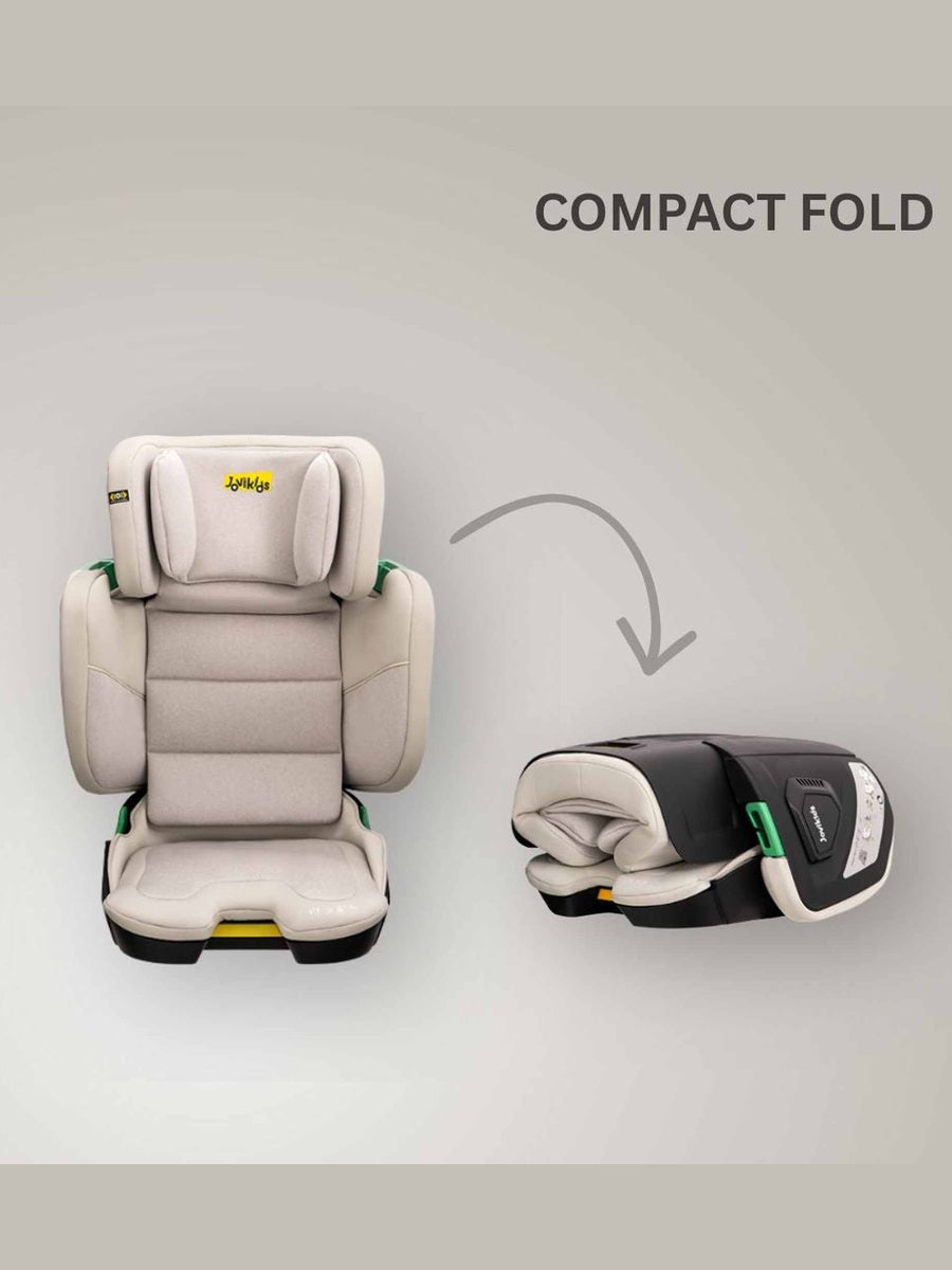 JoviKids Rober+ Folding i-Size Booster Car Seat 3–12 Years Milkstone Jovikids Mama's Joy