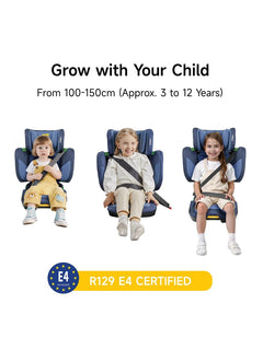 JoviKids Rober i-Size Portable Highback Booster Seat- Blue Jovikids Mama's Joy