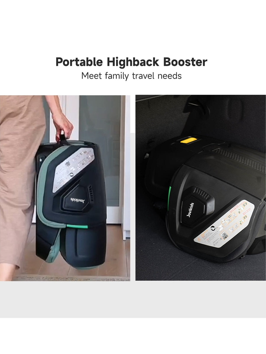 JoviKids Rober i-Size Portable Highback Booster Seat- Green Jovikids Mama's Joy