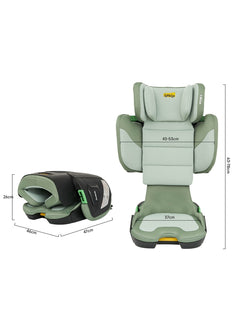 JoviKids Rober i-Size Portable Highback Booster Seat- Green Jovikids Mama's Joy