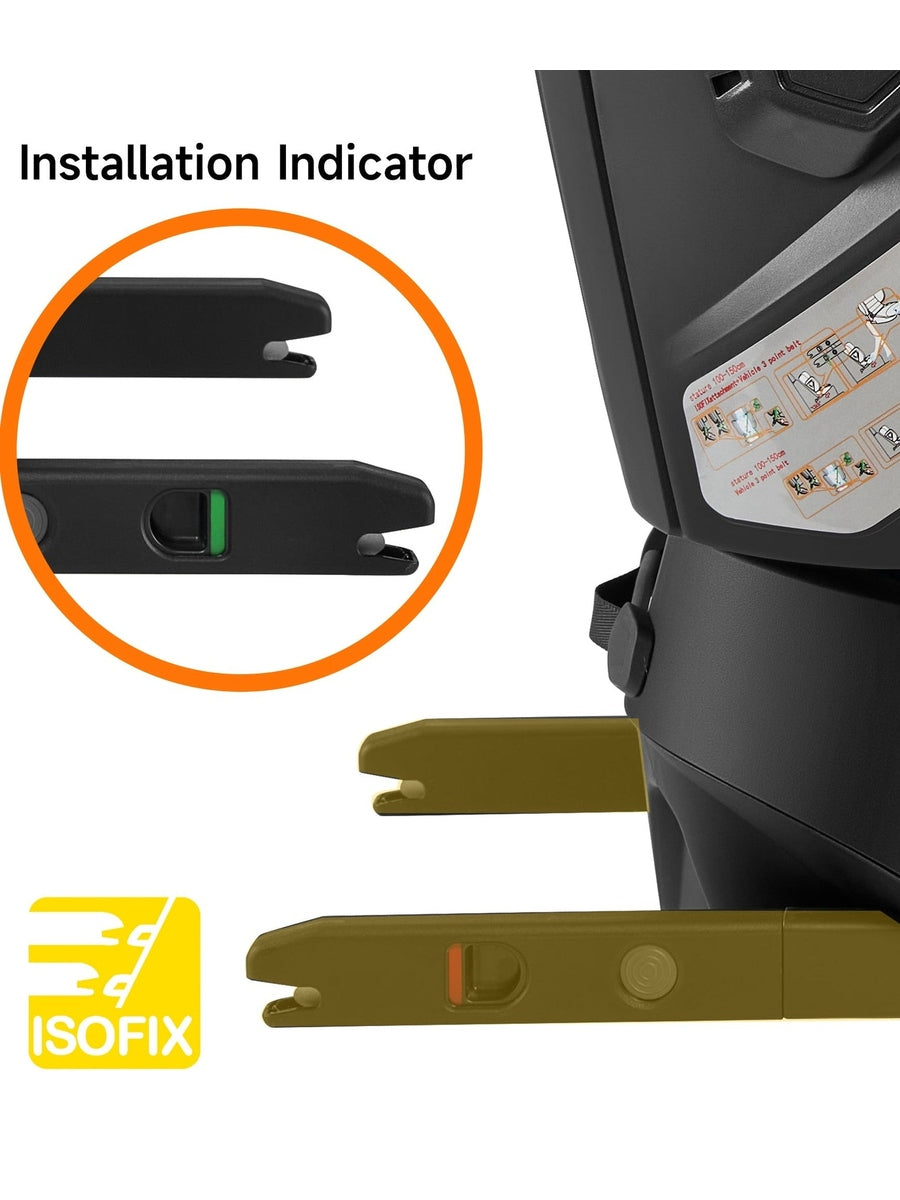 JoviKids Rober i-Size Portable Highback Booster Seat- Blue Jovikids Mama's Joy