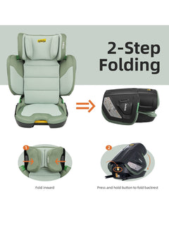 JoviKids Rober i-Size Portable Highback Booster Seat- Green Jovikids Mama's Joy
