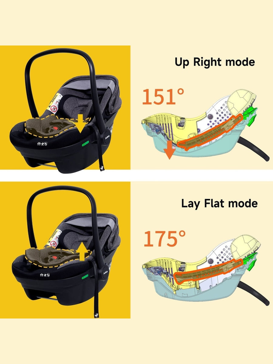 Jovikids Aria Infant Carrier Car Seat - Black Jovikids Mama's Joy