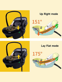 Jovikids Aria Infant Carrier Car Seat - Black Jovikids Mama's Joy