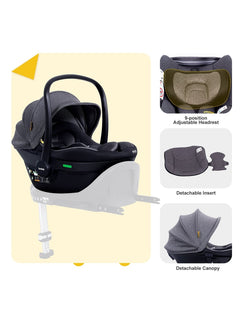 Jovikids Aria Infant Carrier Car Seat - Black Jovikids Mama's Joy