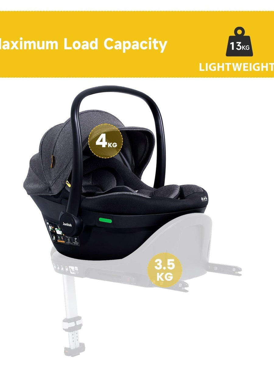 Jovikids Aria Infant Carrier Car Seat - Black Jovikids Mama's Joy
