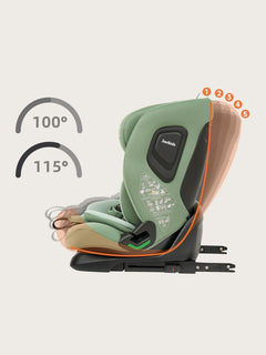 Jovikids CICI TT i-Size Child Seat 76–150cm - Green Jovikids Mama's Joy