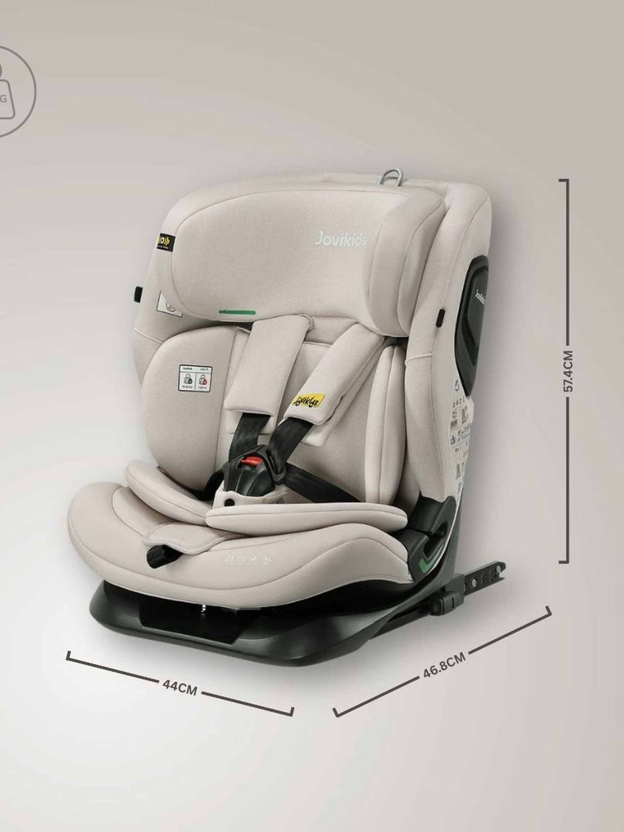 Jovikids CICI TT i-Size Child Seat 76–150cm - Milkstone Jovikids Mama's Joy