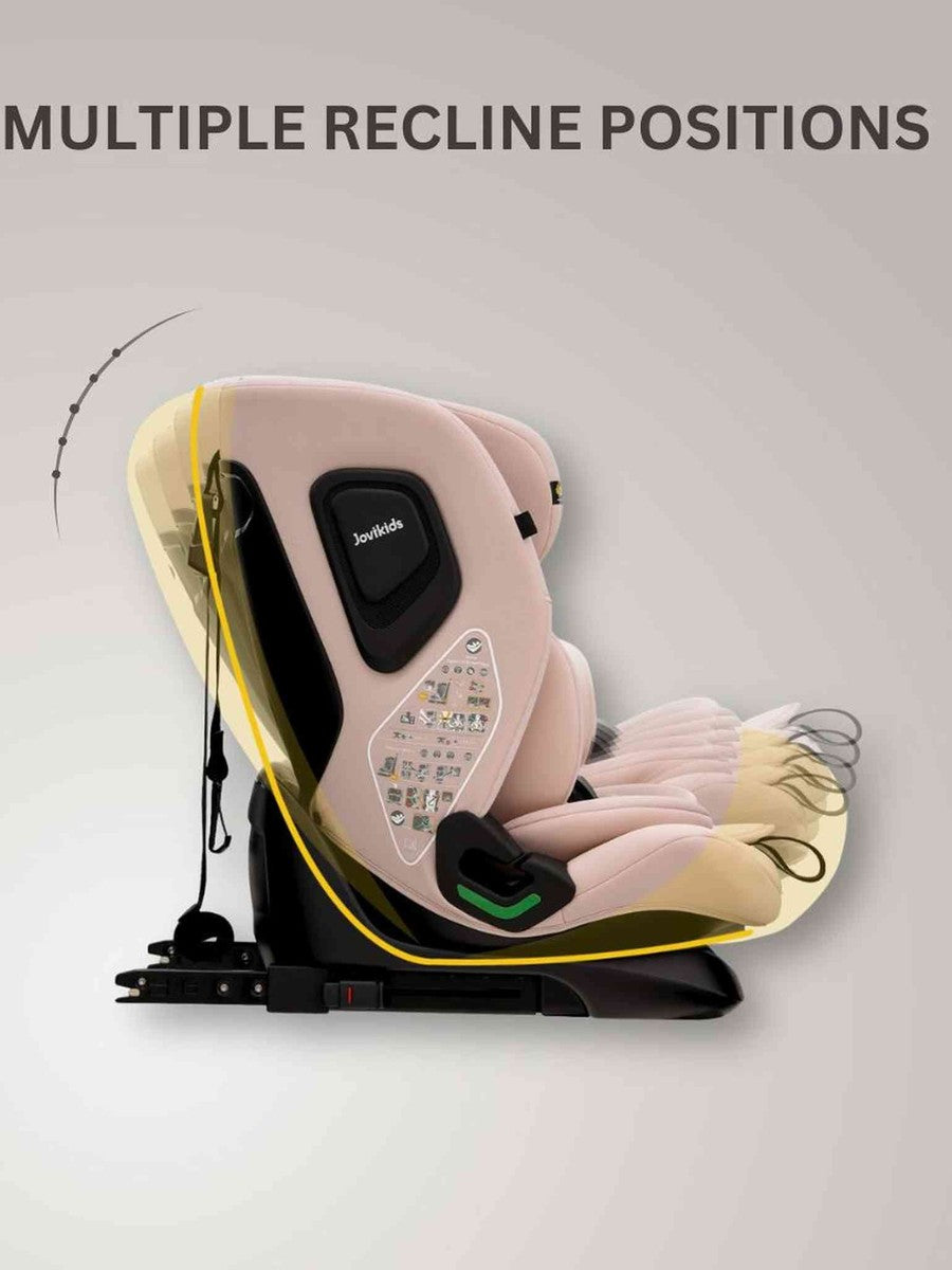 Jovikids CICI TT i-Size Child Seat 76–150cm - Rosewood Jovikids Mama's Joy